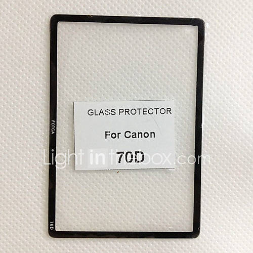 Fotga premium écran LCD du panneau protecteur en verre pour Canon 70D