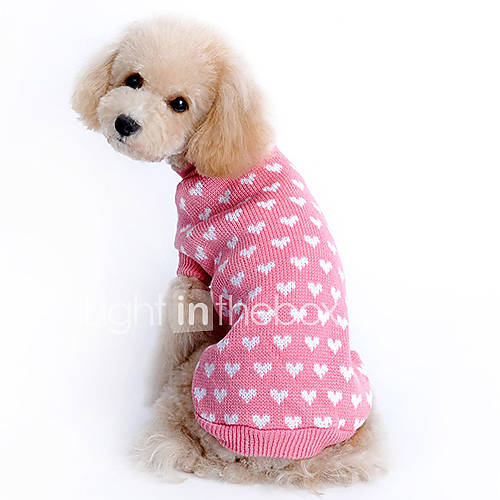 Image de Chat / Chien Pull Incanardin VÃªtements pour Chien Hiver CÅ“ur Garder au chaud