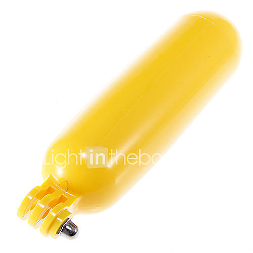 The Bobber Floating Handheld Stick with Wristband for GoPro 1/2/3 (Yellow)