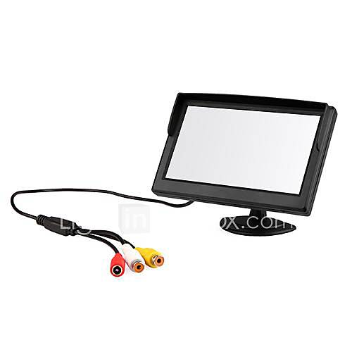 5 Digital Color TFT n º de voiture de moniteur LCD pour rétroviseur magnétoscope DVD Caméra