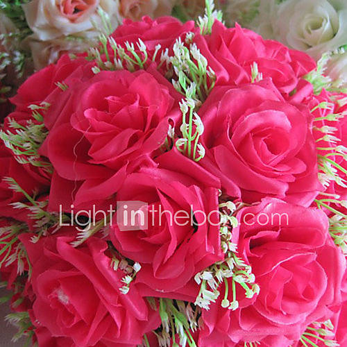 Wedding Décor Elegant Rose Ballflower/Bouquet (More Colors) 1075927