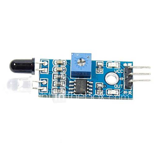Image de capteur Ã©vitement d'obstacle infrarouge de voiture intelligente pour (pour Arduino)