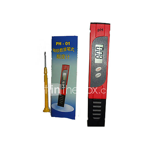 De haute qualité Digital Pocket Pen type PH-mètre et testeur numérique (étalonnage manuel,  / - 0,1 pH)