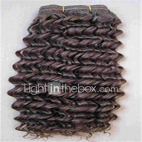 Popular Brazilian Deep Wave Weft 100% Remy Human Hair Mixed Lengths 1820 22