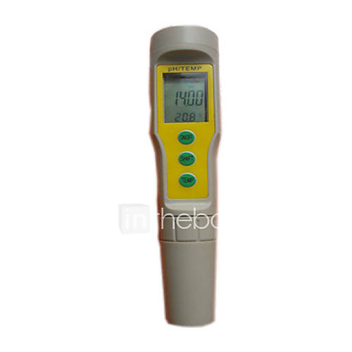 Testeur de pH étanche, de 0,0 à 14,0 Plage de pH (étalonnage automatique,  / - 0,01 pH)