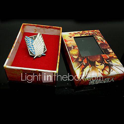 Attack on Titan Survey Corps Wings of Freedom Brooch Cosplay Accessory