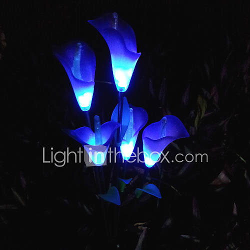 LED Solar Powered Lawn Light Garden Light Decorative Light Flower Light