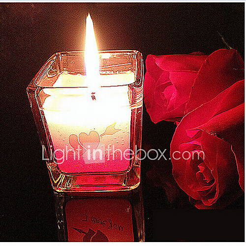 Romantic and Smokeless Aromatherapy Wedding Candles(Random Color