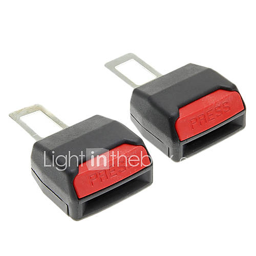 Image de 2pcs Car Seat Belt clip Extender Extension Safe Boucle