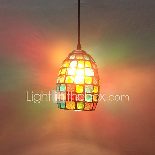 Pendant, 1 Light, Modern Painting Glass USD 49.99