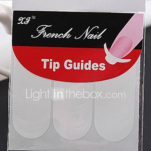 51PCS Patterns French Nail Tip Guides 1404827 2016 – $0.89