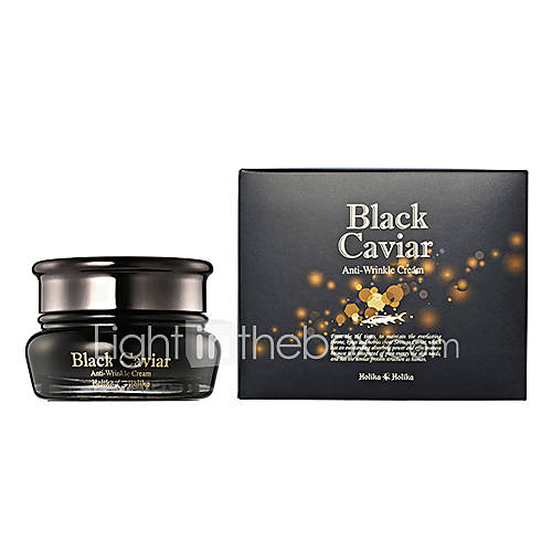 [Holika Holika] Black Caviar Crème anti-rides 50ml