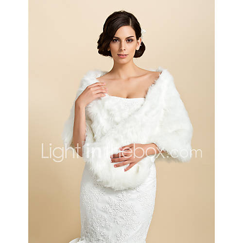 Fur Wraps Wedding Wraps Shawls Faux Fur White Wedding Partyevening 719411 2016 1799 3117