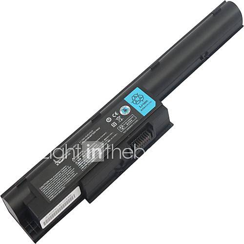 GoingPower 10.8V 4400mAh Batterie pour ordinateur portable Fujitsu LifeBook série BH531 SH531 LH531 Noir