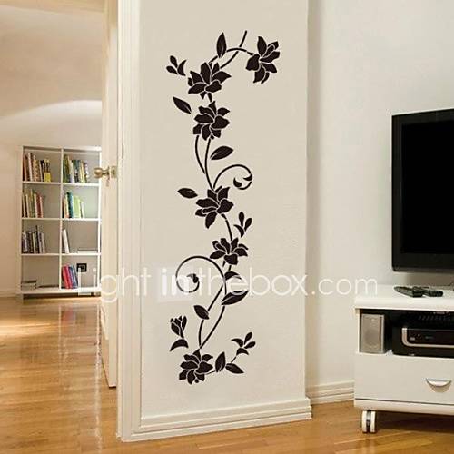 Image de Botanique Romance Mode Stickers muraux Autocollants avion Autocollants muraux dÃ©coratifs,Vinyle MatÃ©riel Lavable AmovibleDÃ©coration