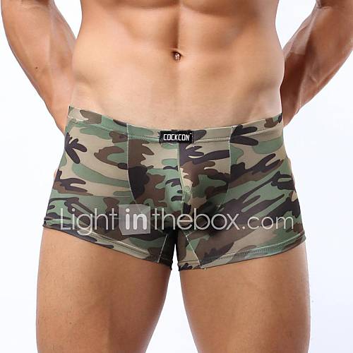 Image de Boxer Slip Pour des hommes Nylon