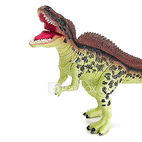 ensemble Acrocanthosaurus avec des jouets de modèle oeufs costume de figurines en caoutchouc