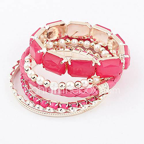 bracelet à chaînes de perles de Naizhu