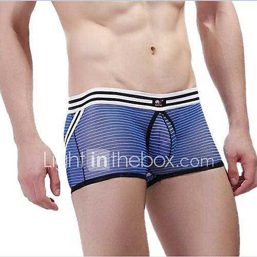 Men's Polyester/Spandex Boxer Briefs 1609873 2016 9.99