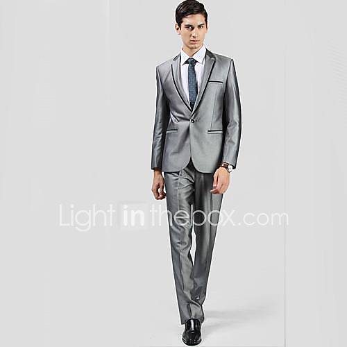 Men's Trend Versatile Long Sleeve Solid Color Suits & Separate