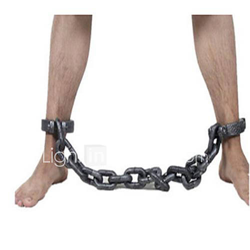 Criminal Prisoner PVC Halloween Ankle Chains 1776203 2016 19.99