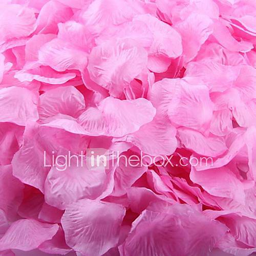 rosa oscuro pétalos de rosa decoración de la mesa (juego de 100 pétalos) rosa oscuro pétalos de rosa decoración de la mesa (juego de 100 pétalos)