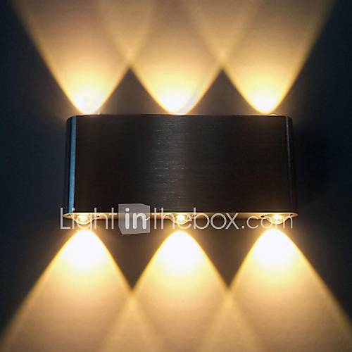 Image de AC 85-265 6W LED IntÃ©grÃ© Moderne/Contemporain FiletÃ© FonctionnalitÃ© for LED,Eclairage d'ambiance Applique murale