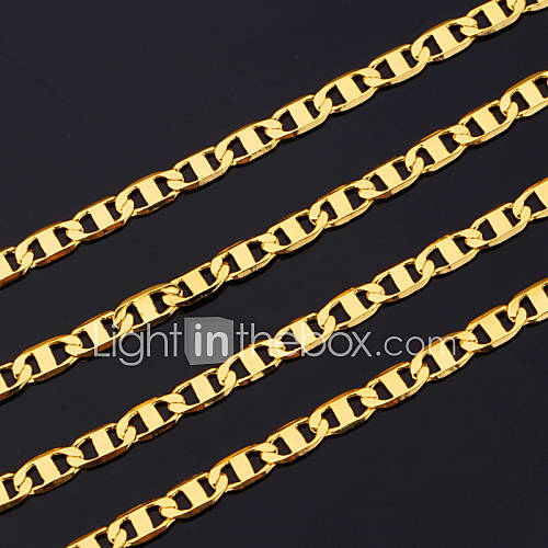 Necklace Gold Necklace Chain Necklace,18K Gold Plated Jewelry Chunky