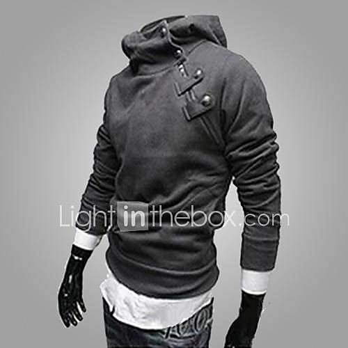 hoodie under button up