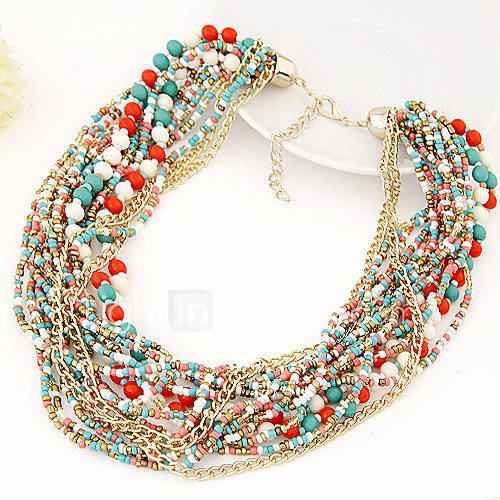 Women's Strands Necklaces Statement Necklaces Jewelry Alloy Fashion