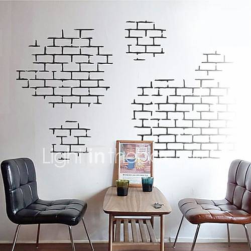 Wall Stickers Wall Decals, Modern Brick brick texture characteristics