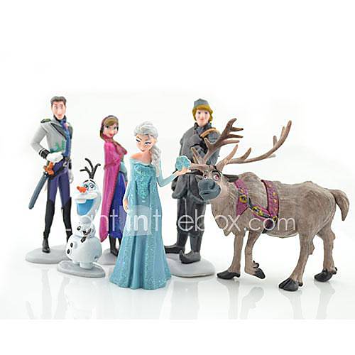 OLAF bonhomme ann ELAS poupées princesse de jouets (6pcs / lot)