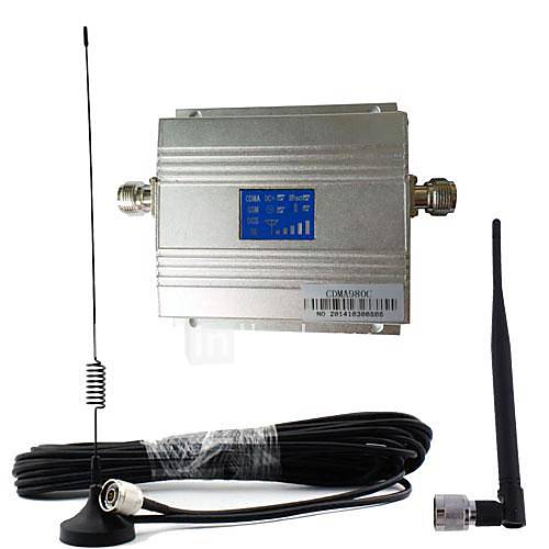 lcd CDMA booster mobile 850Mhz signal de répéteur amplificateur  kit d'antenne nouvelle