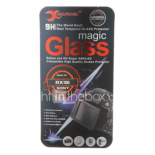 verre trempé appareil protecteur d'écran pour Sony RX100