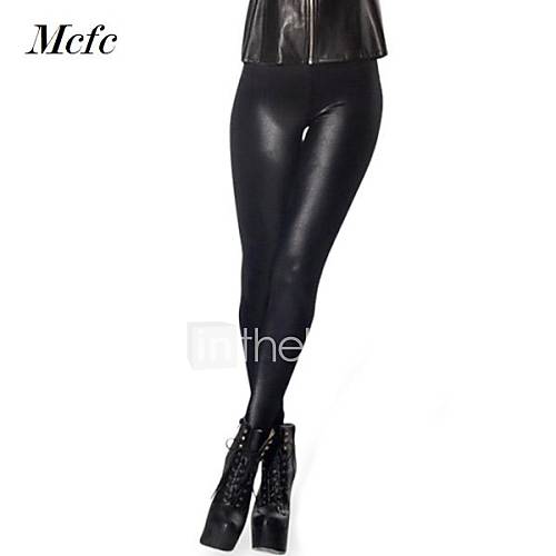 style coréen sexy pantalon de sport noir leggings imprimés moulantes brillantes femme maigre Pantalons de loisirs MCFC women