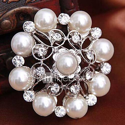 Beautiful Alloy And Rhinestone Brooches 2293590 2017 2.99