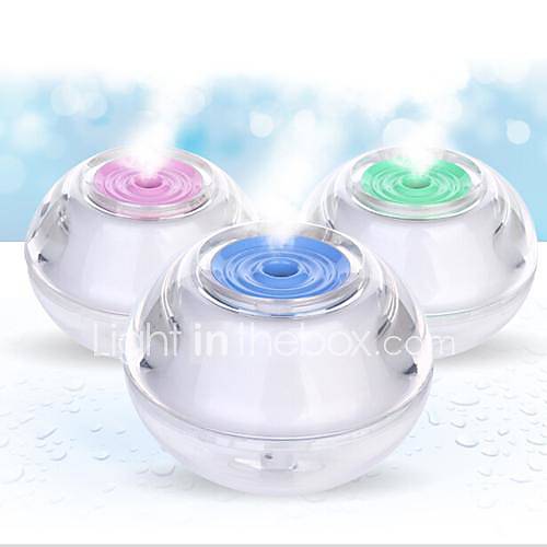 Spa Aromatherapy Diffuser Air Humidifier USB crystal night lamp