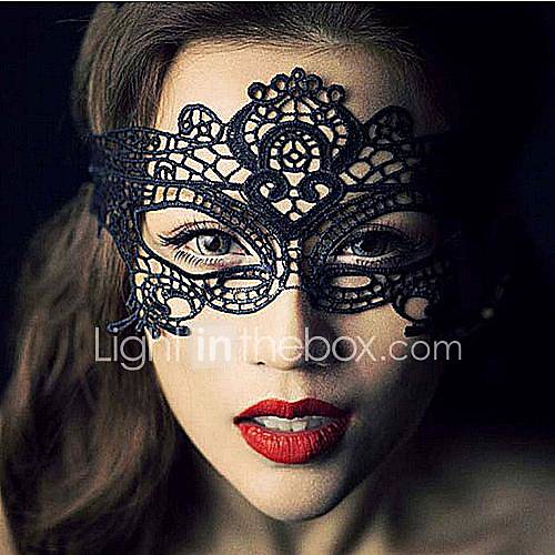 Sexy Women Black Lace Masquerade Halloween Mask Halloween Prop Cosplay Accessories 2336089 2016