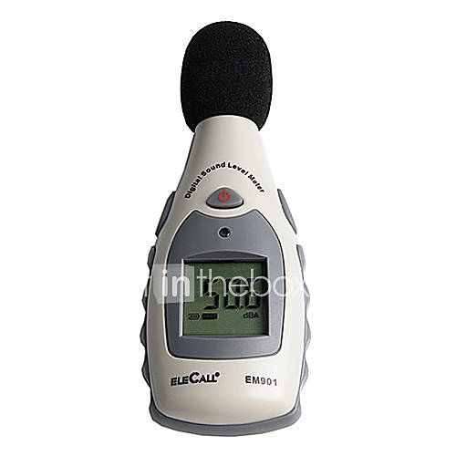 indicateur de niveau sonomètre numérique sonore db EM901 elecall