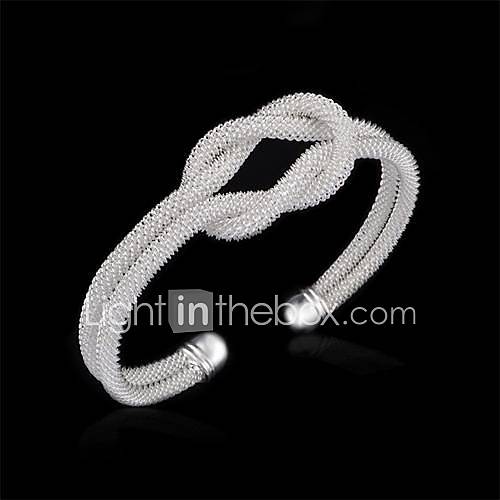 Ou Weixi double nœud nette bracelet de la mode