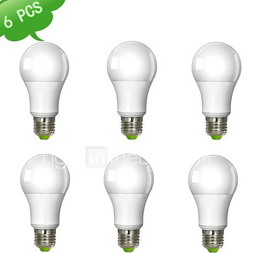 Image de 9W E26/E27 Ampoules Globe LED A60(A19) 1 COB 900 lm Blanc Chaud 3000 K IntensitÃ© RÃ©glable AC 100-240 V
