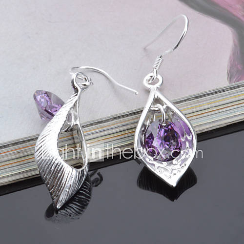 Women's Titanium Drop Earrings With Crystal 2893722 2016 3.99