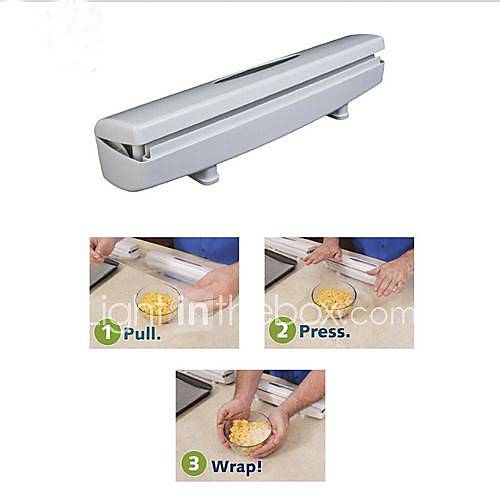 Kitchen Plastic Food Wrap Dispenser 2490697 2016 11.99