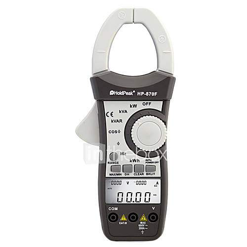 gamme automatique pinces multimètres numériques multimètre électrique holdpeak hp-870f