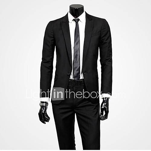 Men's Fashion Slim Suits (Including Coat & Pant)