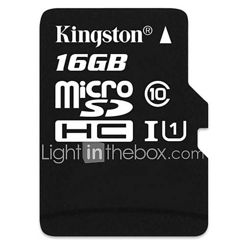 kingston numérique 16 Go classe 10 micro sd carte mémoire SDHC tf flash haute vitesse réelle