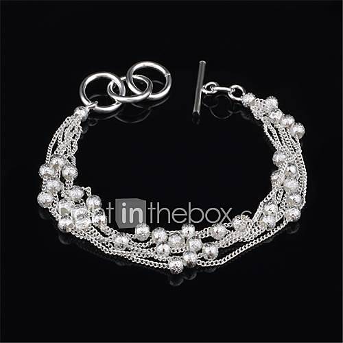 Ou Weixi ligne simple multiples entre le bracelet de perles flash