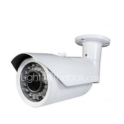 Vente en gros imperméable balle caméra de sécurité de CCTV HD pour 1/4 CMOS 700TVL avec 24pcs ir 20mètres conduit xv-w7826r7