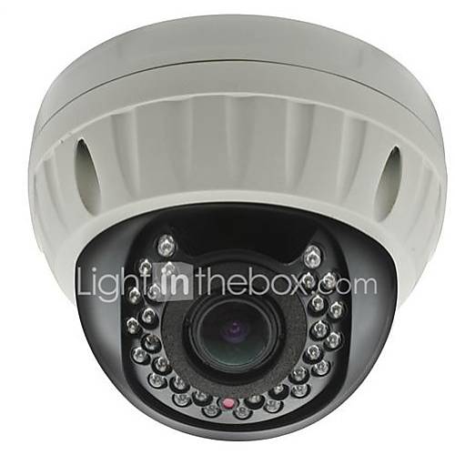 Vente en gros 960p HD-ahd, 2.8-12mm focale variable ir vandalisme dôme caméra de vidéosurveillance 1.3mega avec IR 30m ir intérieure xv-8035hd3a