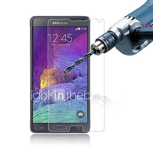0.26mm ultra-mince protecteur d'écran en verre trempé pour Samsung Galaxy note4 n9100 5.7inch antidéflagrants